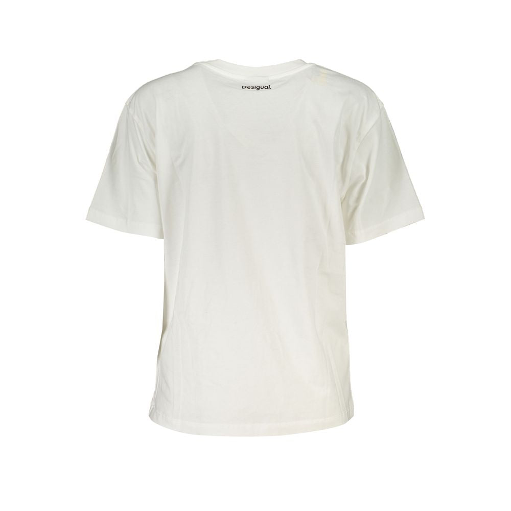 Desigual Topuri și tricou din bumbac alb