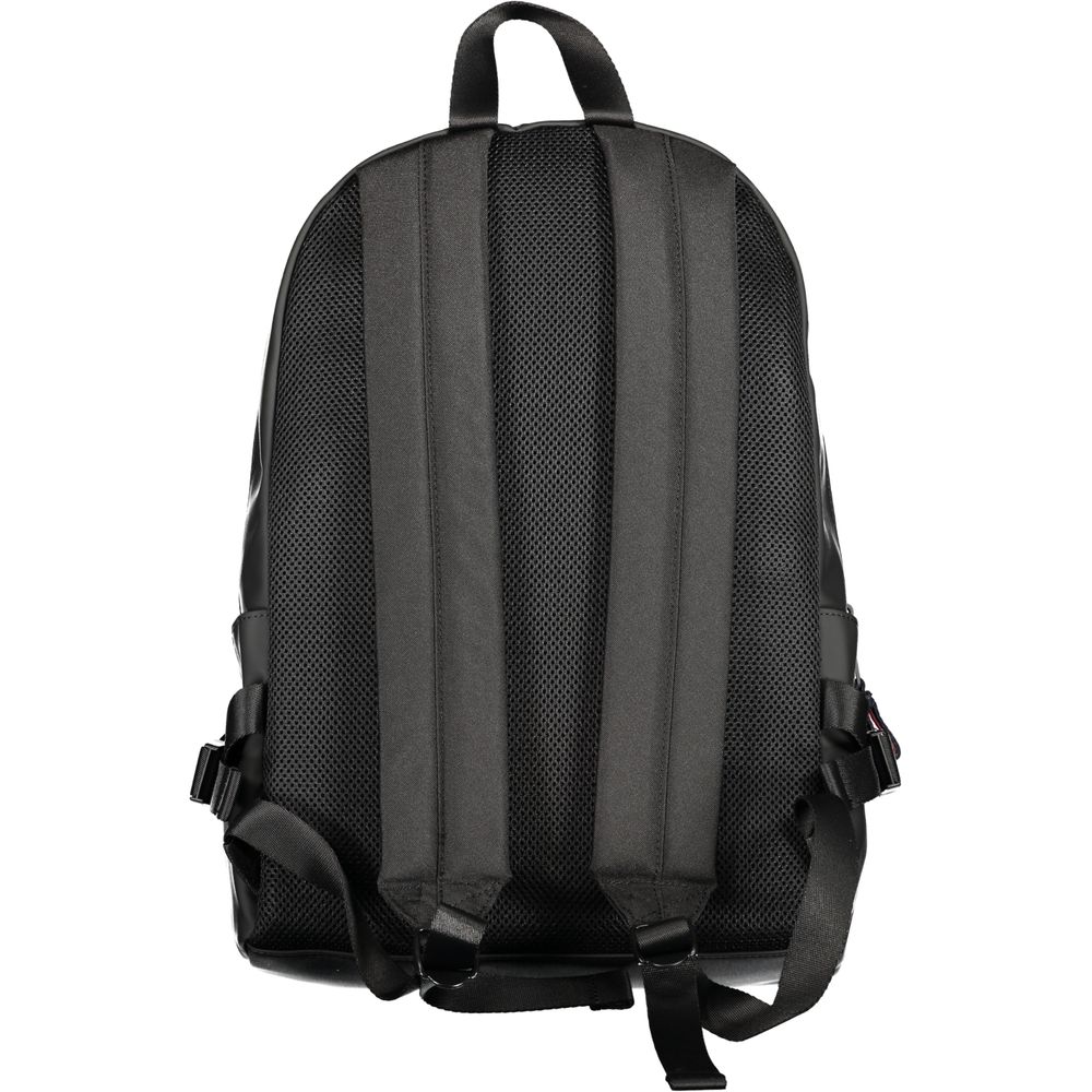 Tommy Hilfiger – Schwarzer Polyester-Rucksack