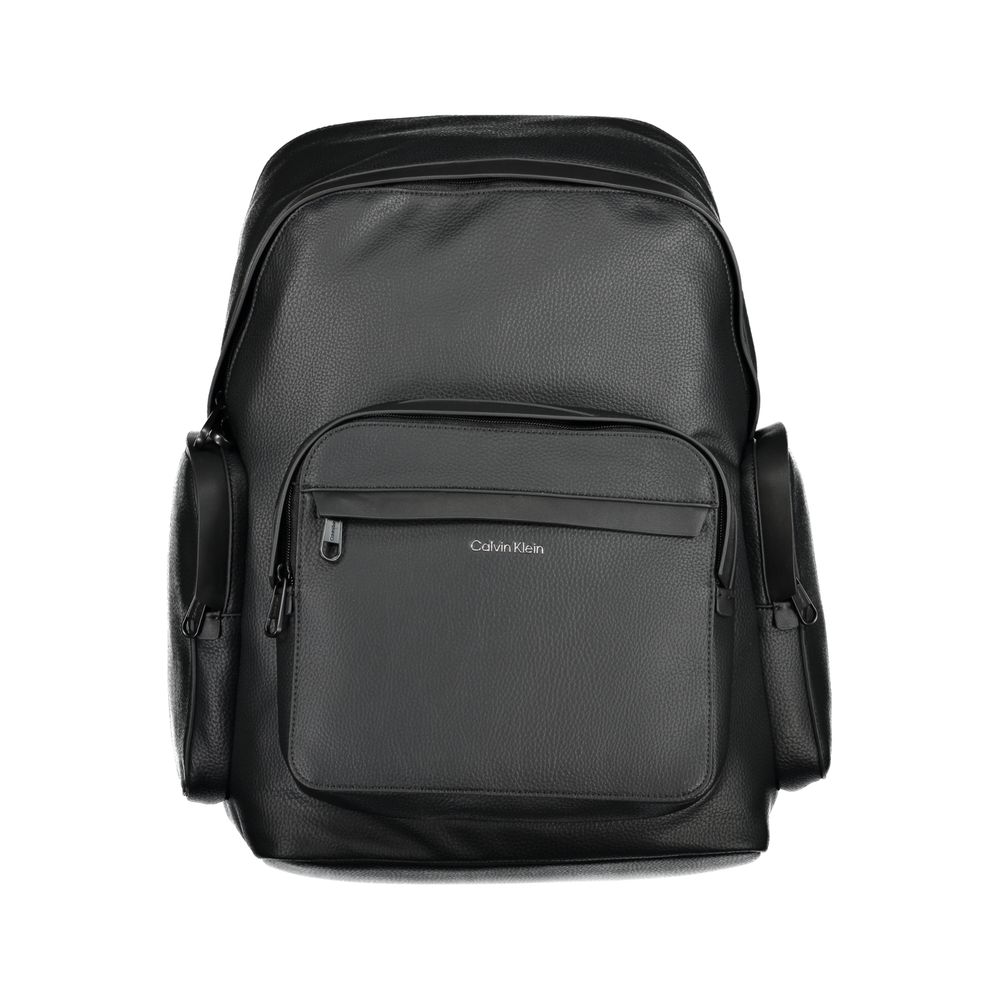 Calvin Klein – Schwarzer Polyester-Rucksack