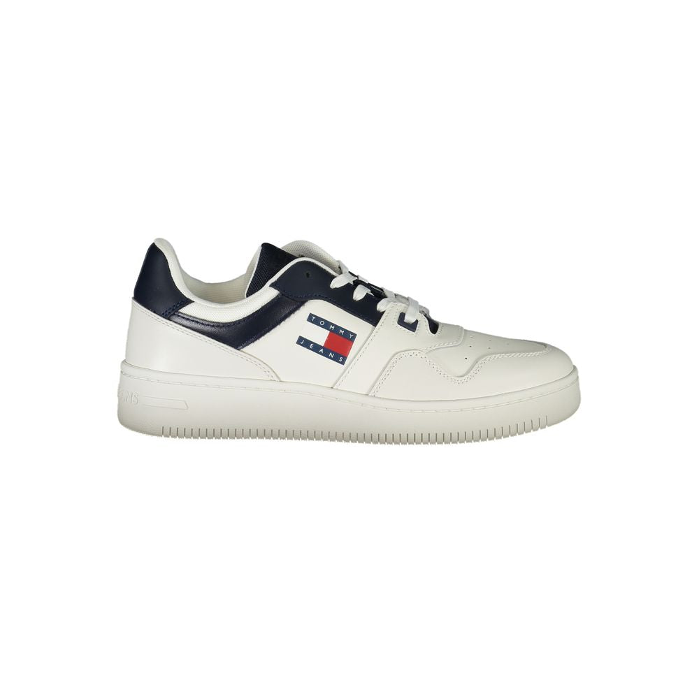 Tommy Hilfiger – Blaue Leder-Sneaker für Herren