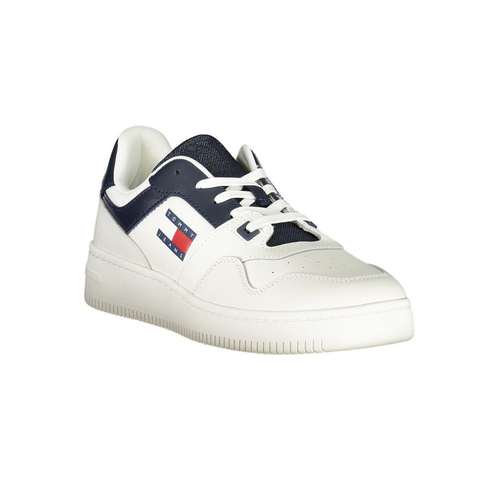 Tommy Hilfiger – Blaue Leder-Sneaker für Herren