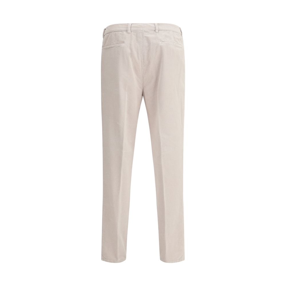 Pantaloni Brunello Cucinelli din velur