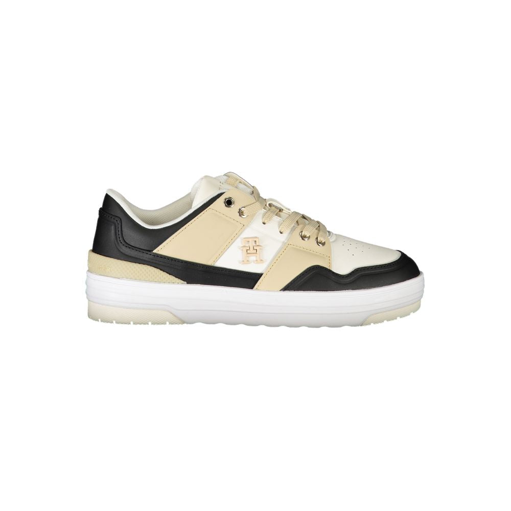 Tommy Hilfiger – Weiße Leder-Sneaker für Damen