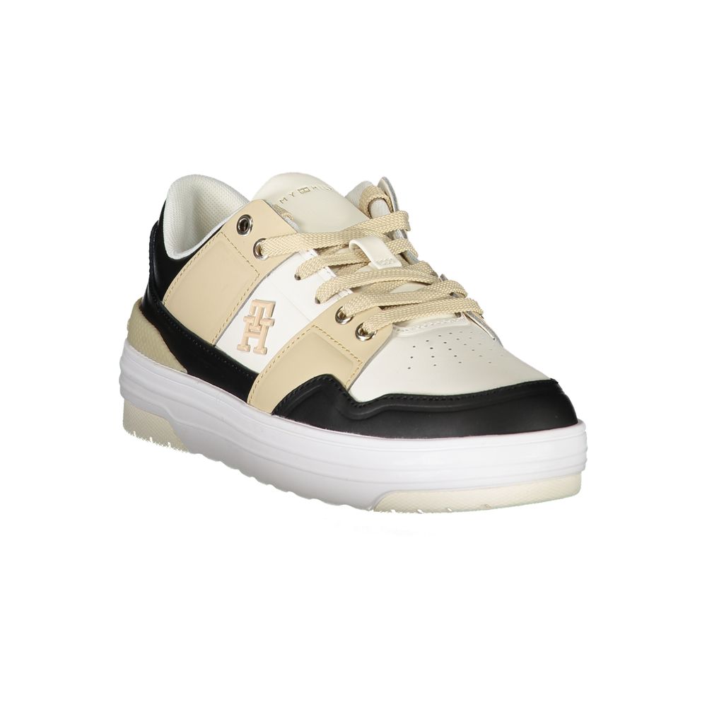 Tommy Hilfiger – Weiße Leder-Sneaker für Damen