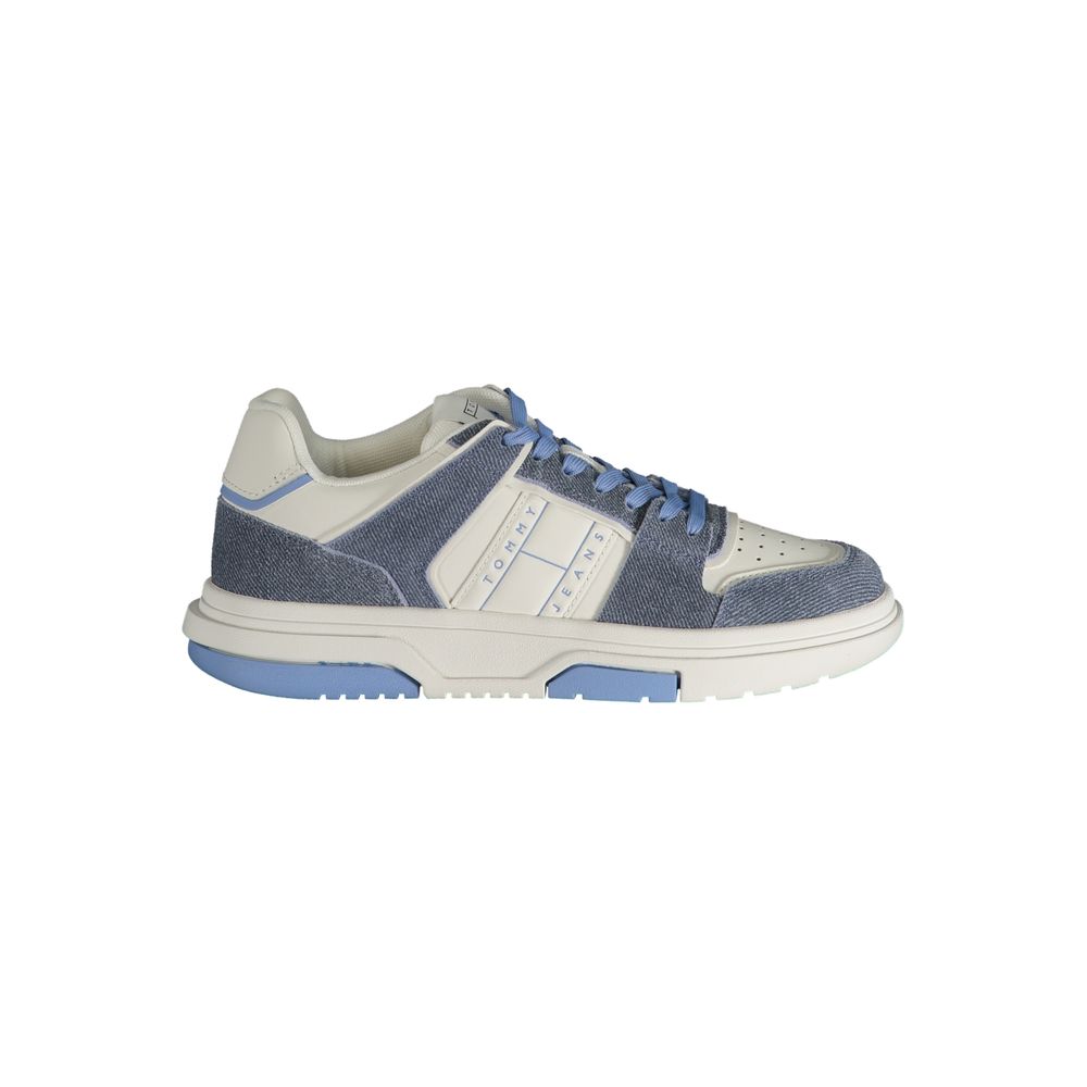 Tommy Hilfiger Hellblaue Leder-Sneaker für Damen