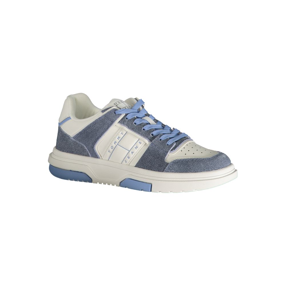Tommy Hilfiger Hellblaue Leder-Sneaker für Damen