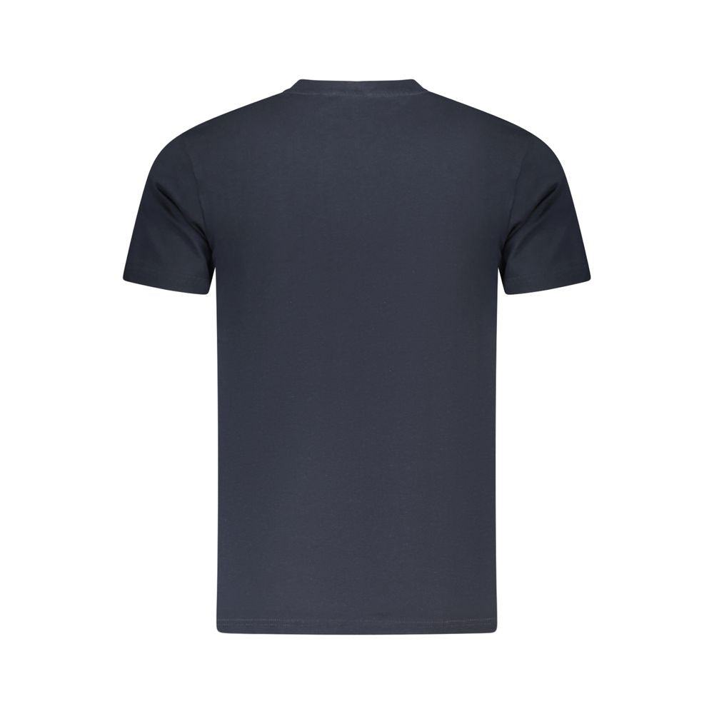 Cavalli Class Herren T-Shirt aus blauer Baumwolle