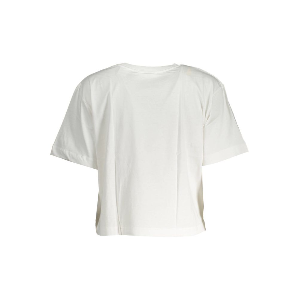 Desigual Bluză albă din bumbac pentru femei