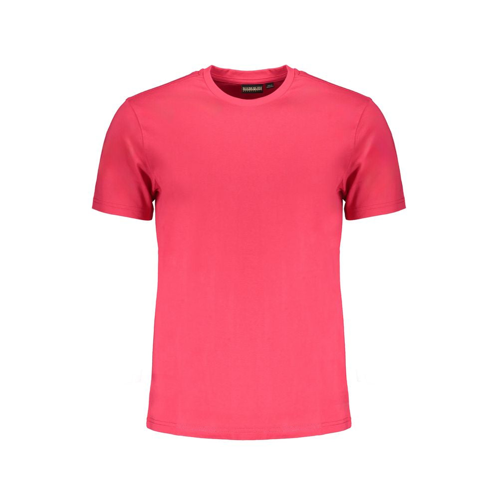 Napapijri – Rosa Baumwoll-T-Shirt