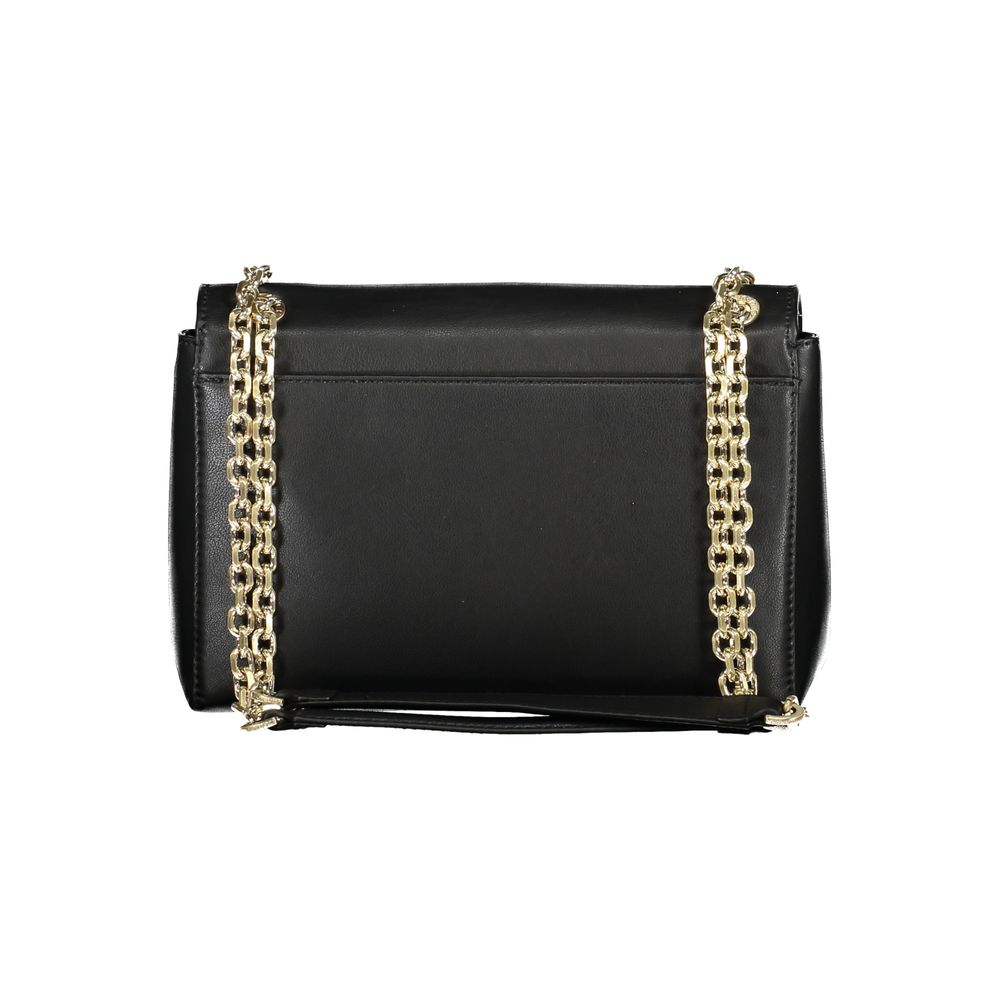 Calvin Klein Schwarze Polyester-Handtasche