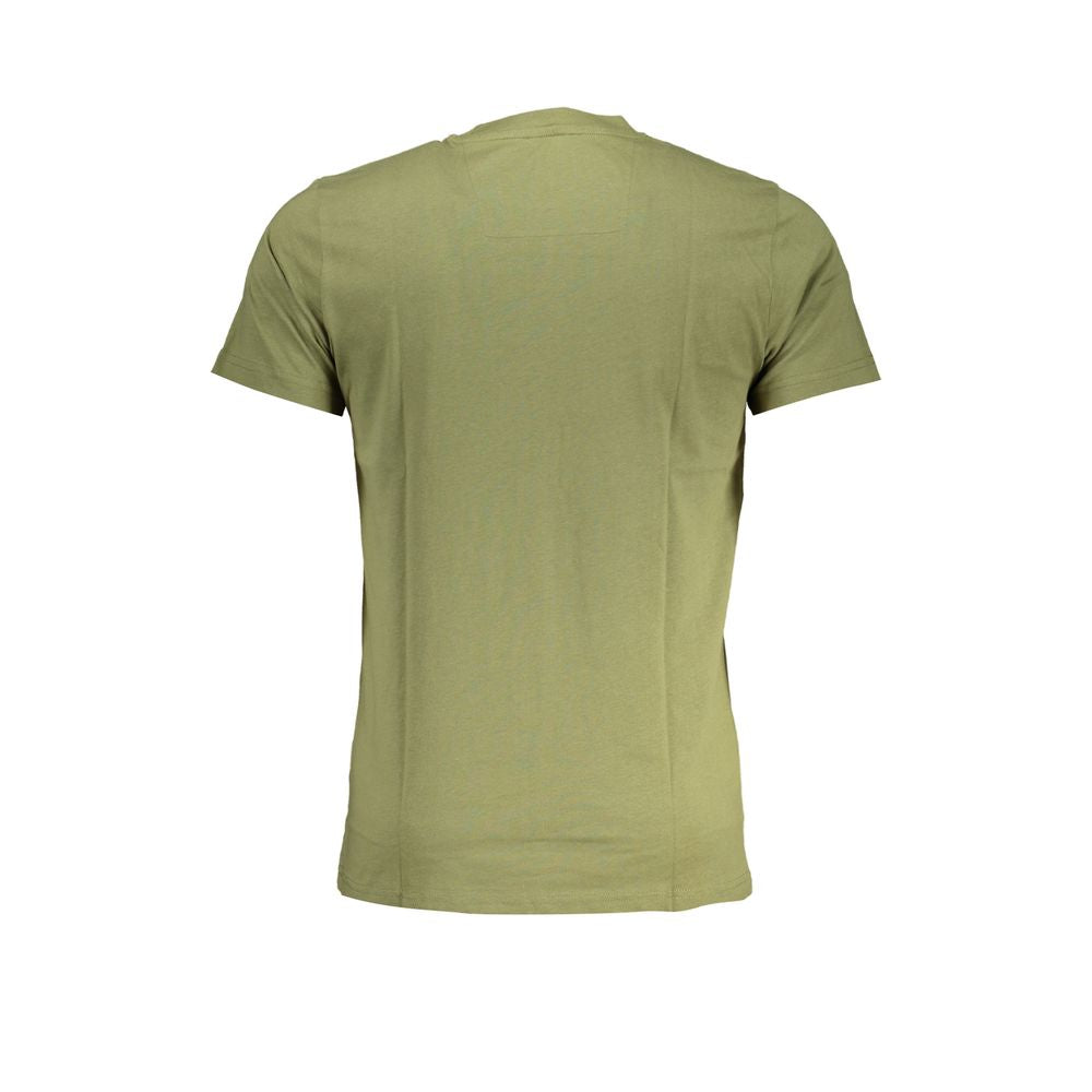Grünes Baumwoll-T-Shirt der Cavalli Class