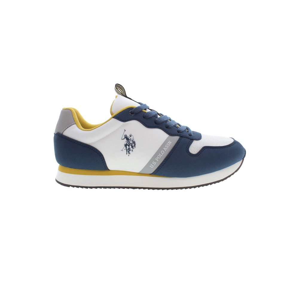 US POLO ASSN. Blaue Polyester Herren Sneaker