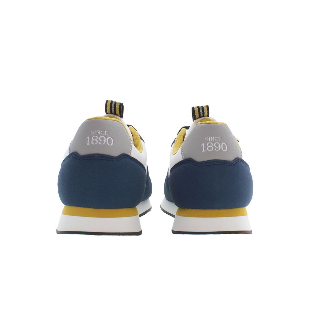 US POLO ASSN. Blaue Polyester Herren Sneaker