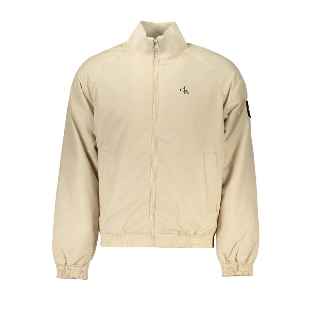 Calvin Klein Chic Beige Langarm-Designerjacke