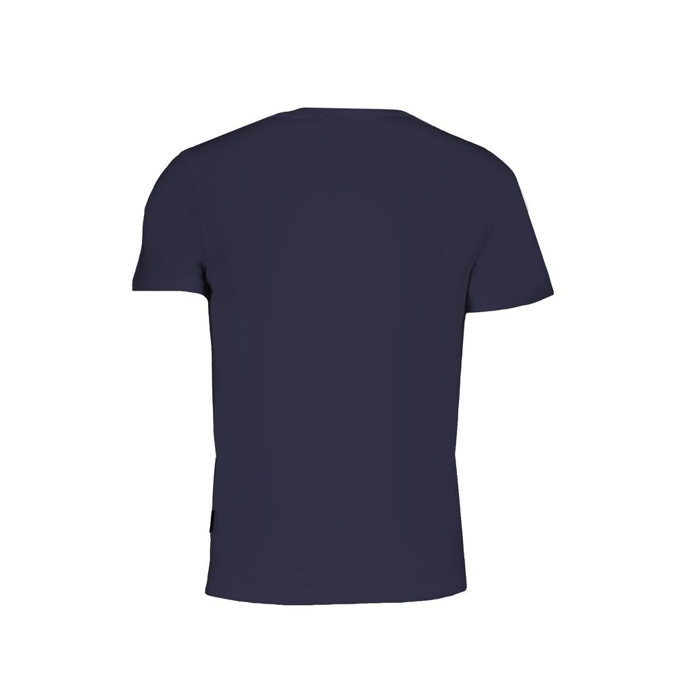 Blaues Baumwoll-T-Shirt von Napapijri