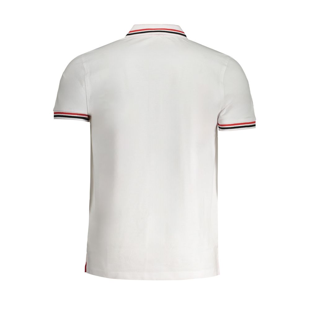 Weißes Poloshirt aus Baumwolle von Cavalli Class