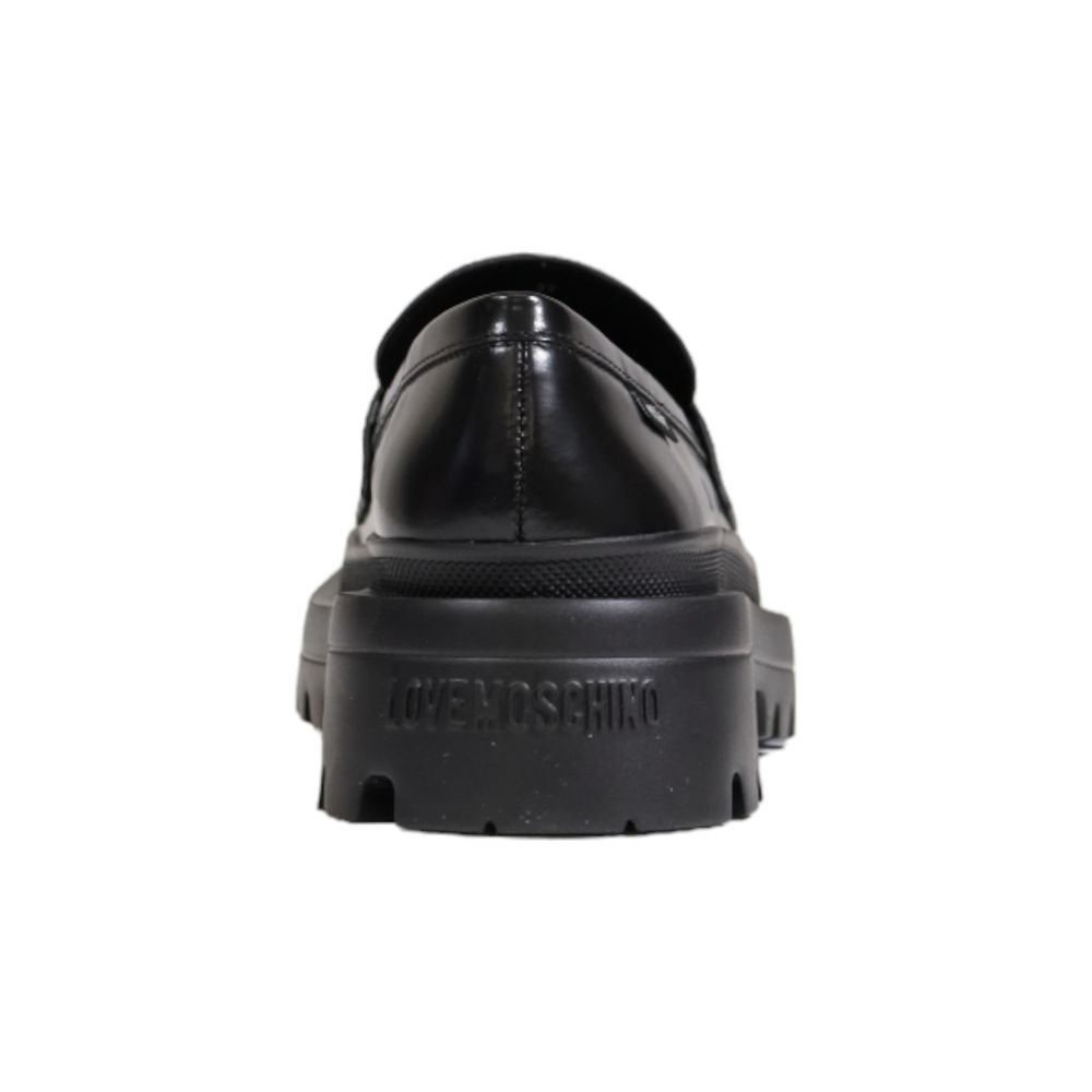 Pantofi sport Love Moschino negri din polietilenă