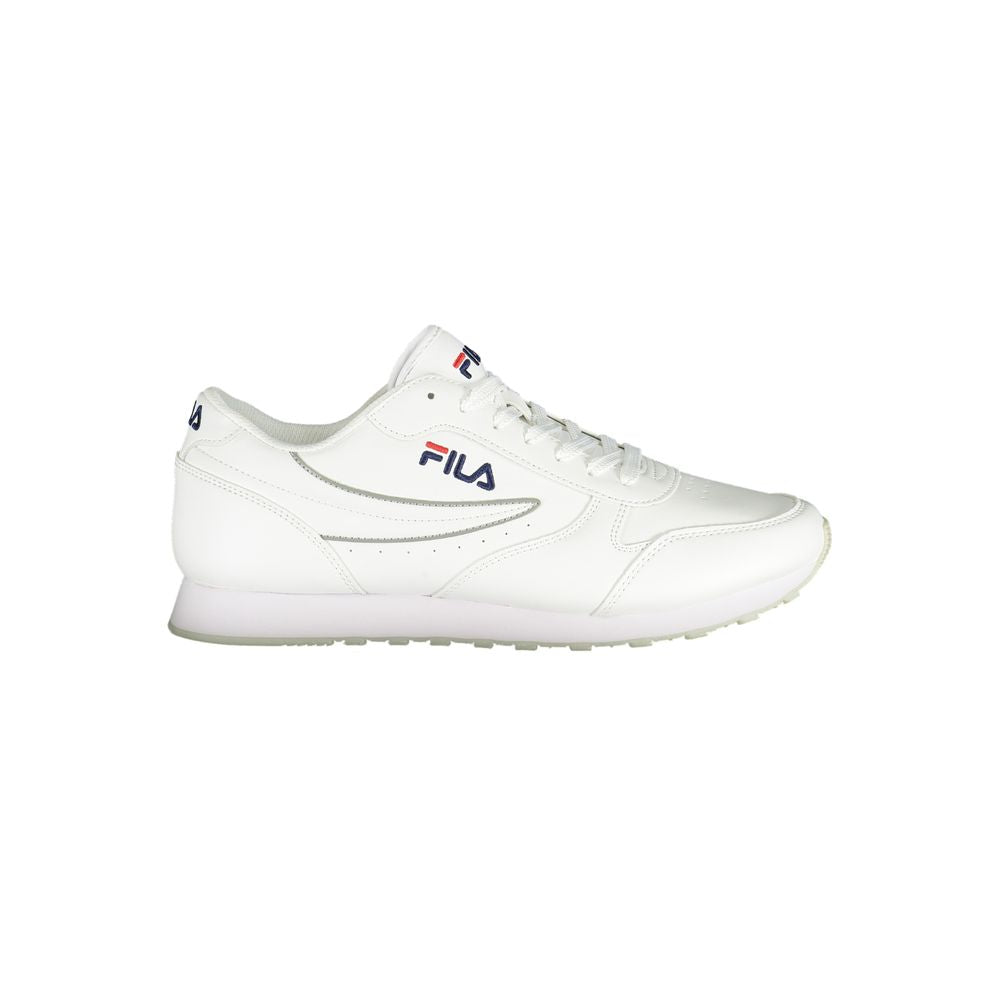Teniși sport Fila Pristine albi cu accente contrastante