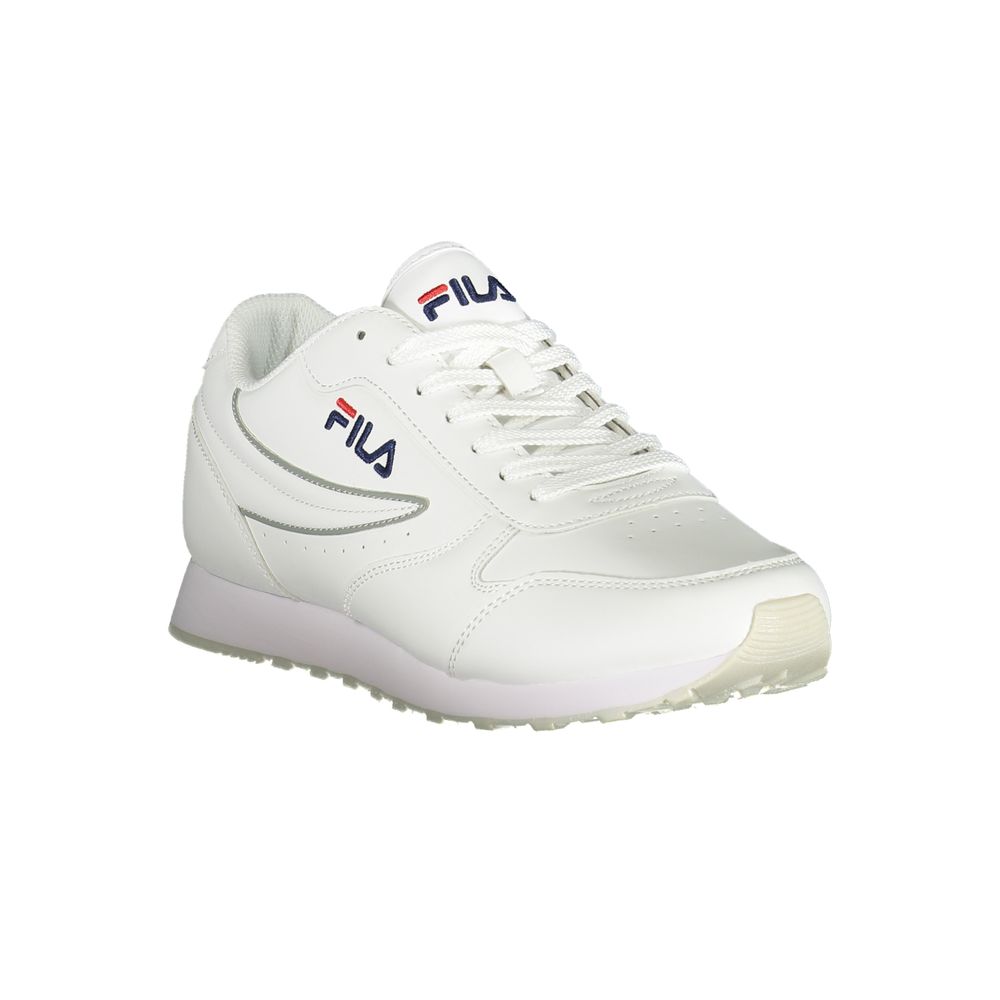 Teniși sport Fila Pristine albi cu accente contrastante