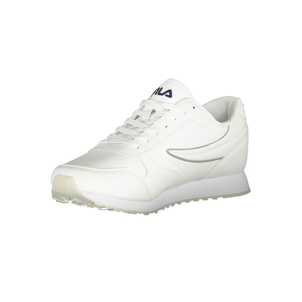 Teniși sport Fila Pristine albi cu accente contrastante