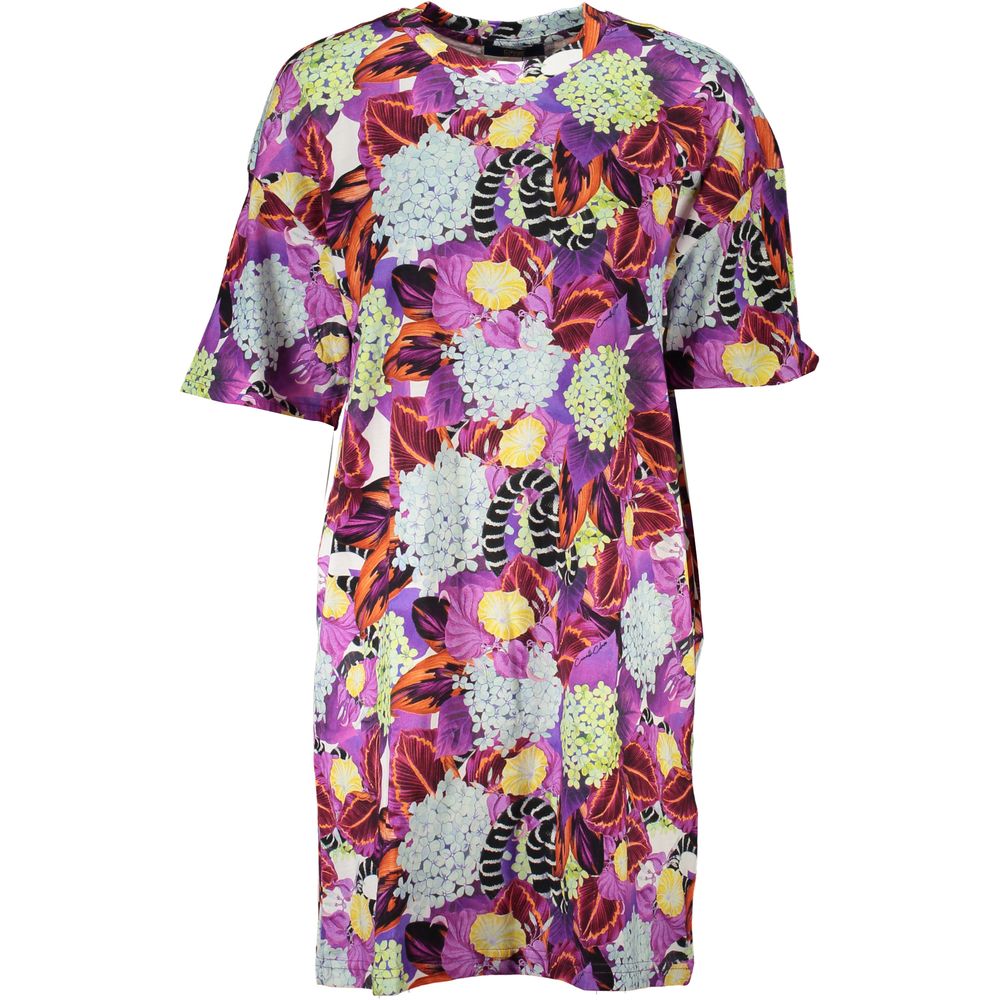 Rochie Cavalli Class din bumbac mov