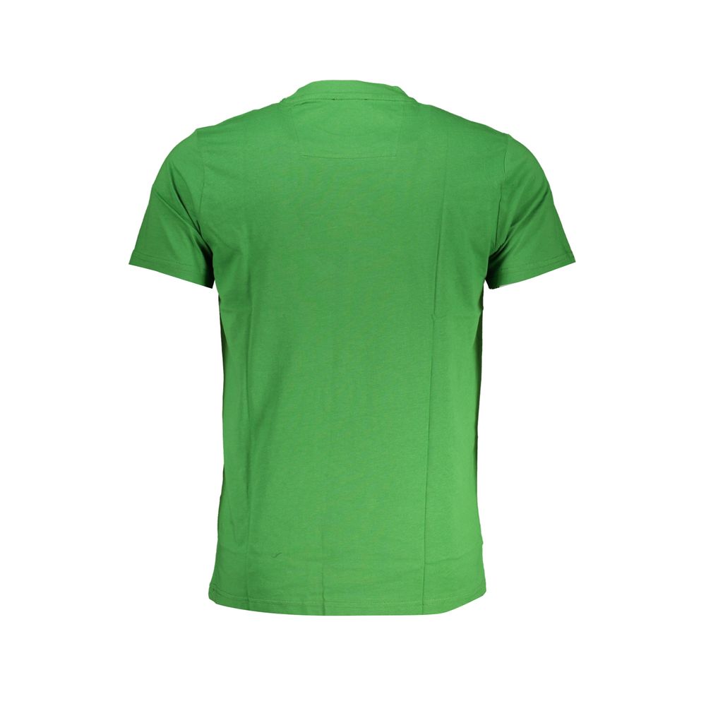 Grünes Baumwoll-T-Shirt der Cavalli Class