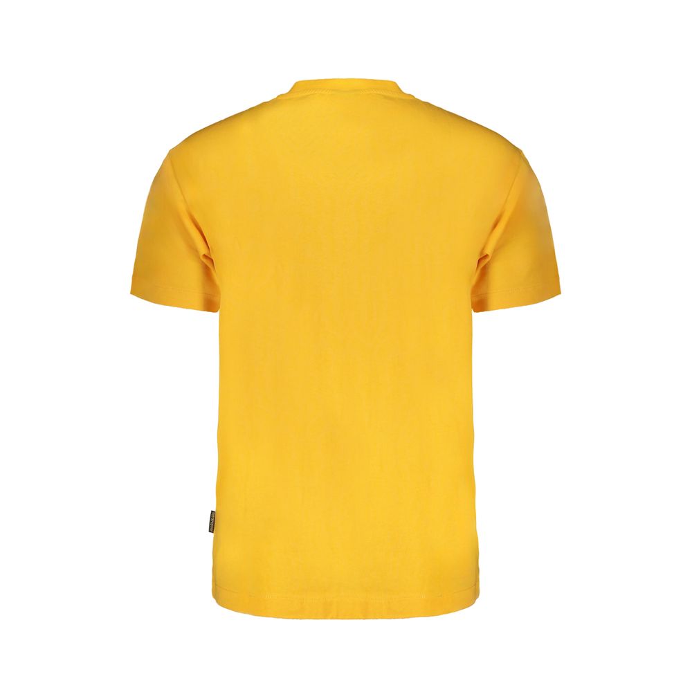 Napapijri Orangefarbenes Baumwoll-T-Shirt