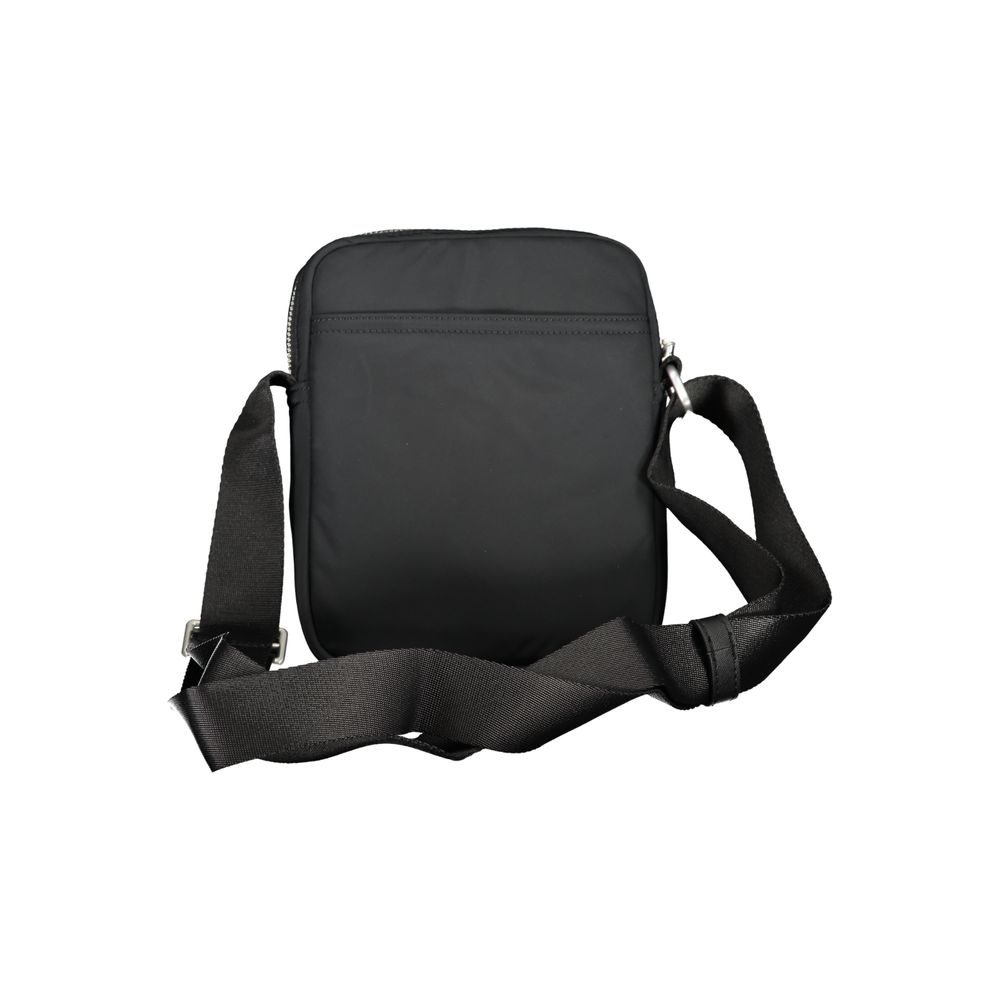 Tommy Hilfiger – Schwarze Polyester-Umhängetasche