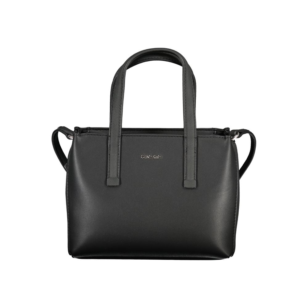 Geantă de mână Calvin Klein neagră din poliester