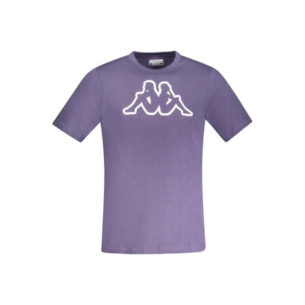 Tricou Kappa albastru din bumbac pentru bărbați