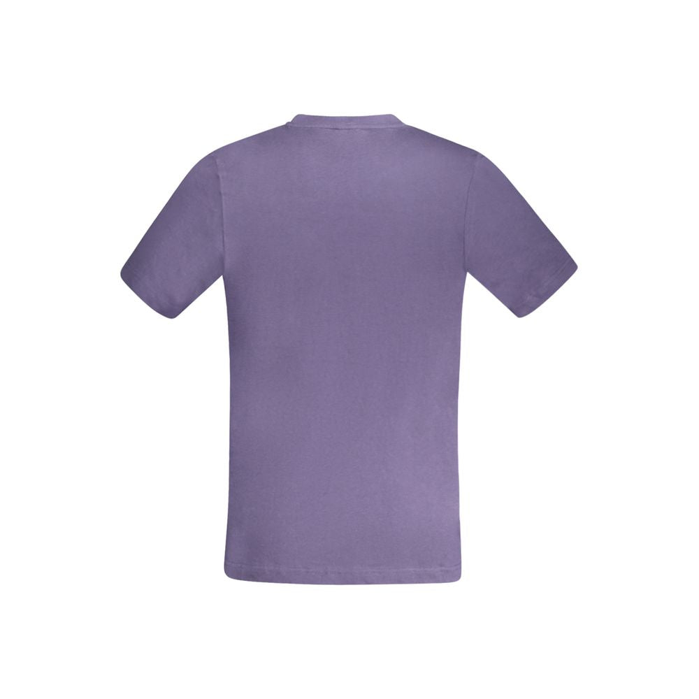 Tricou Kappa albastru din bumbac pentru bărbați