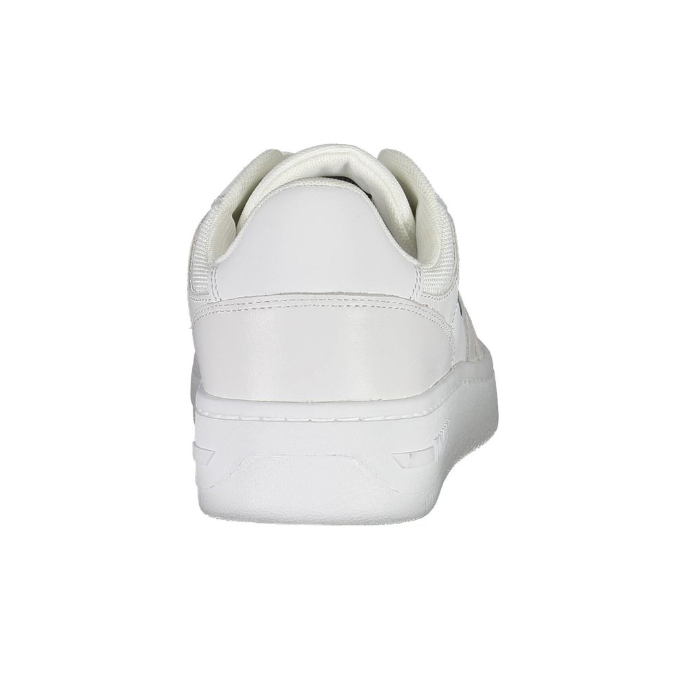 Tommy Hilfiger – Weiße Sneaker aus recyceltem Polyester für Damen