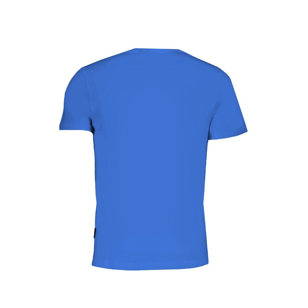 Blaues Baumwoll-T-Shirt von Napapijri