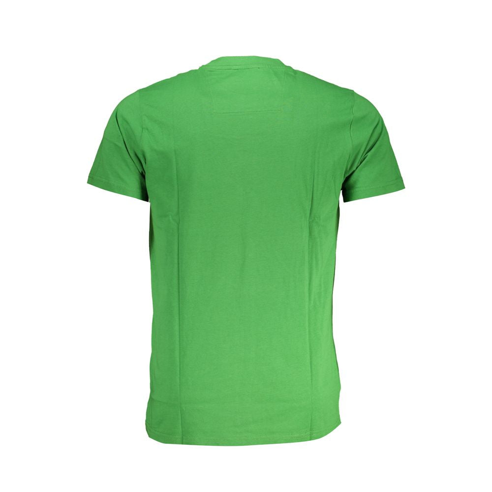 Grünes Baumwoll-T-Shirt der Cavalli Class