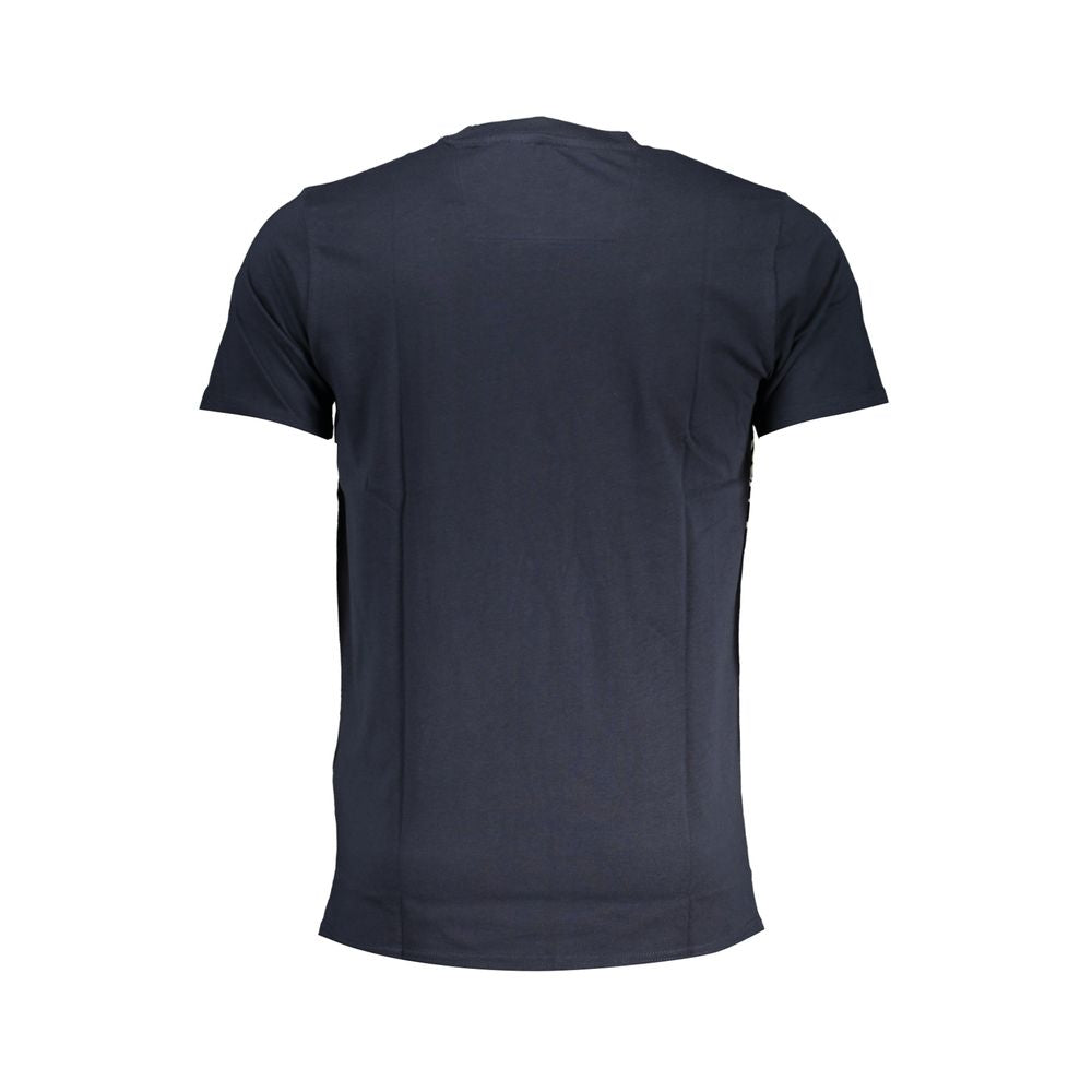Tricou Cavalli Class albastru din bumbac