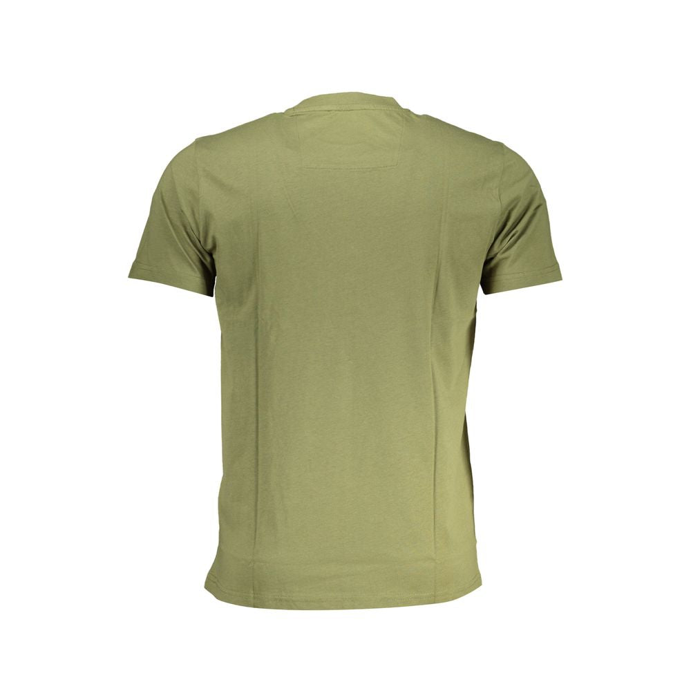 Grünes Baumwoll-T-Shirt der Cavalli Class