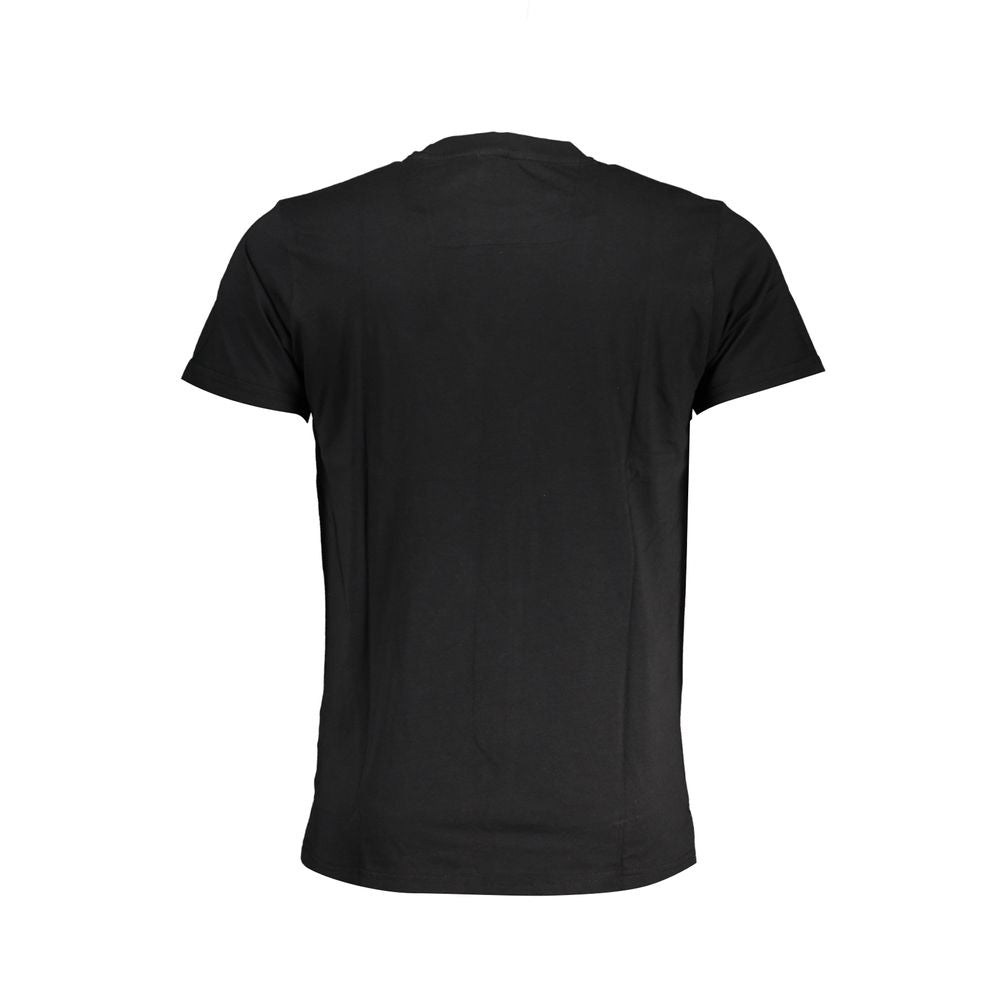 Tricou Cavalli Class din bumbac negru