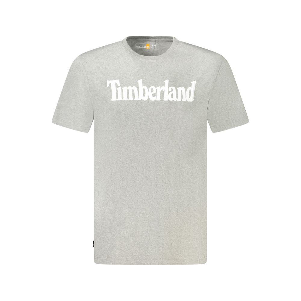 Timberland – Braunes Herren-T-Shirt aus Baumwolle