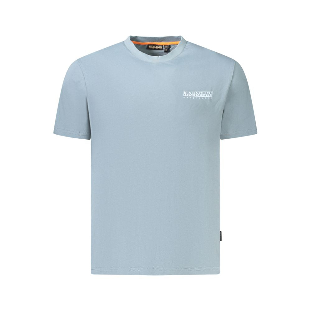 Napapijri Braunes Herren-T-Shirt aus Baumwolle