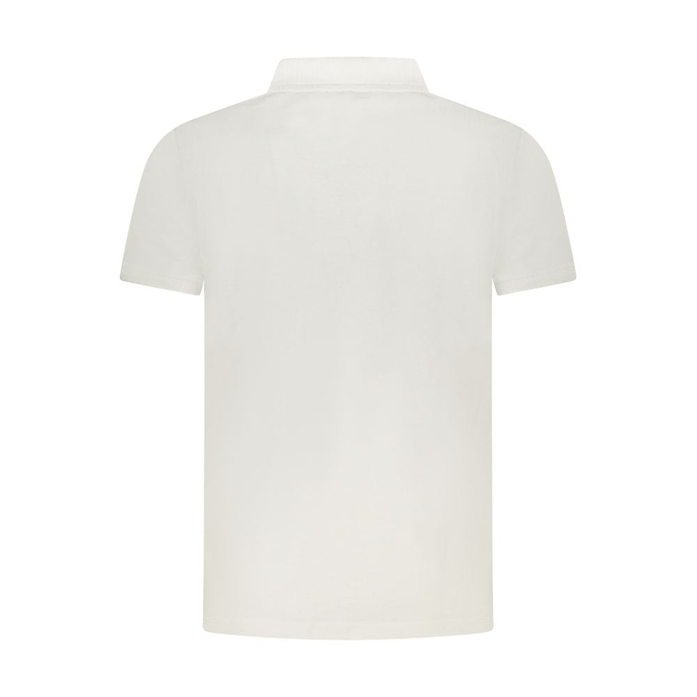 Cavalli Class Poloshirt aus weißer Baumwolle für Herren