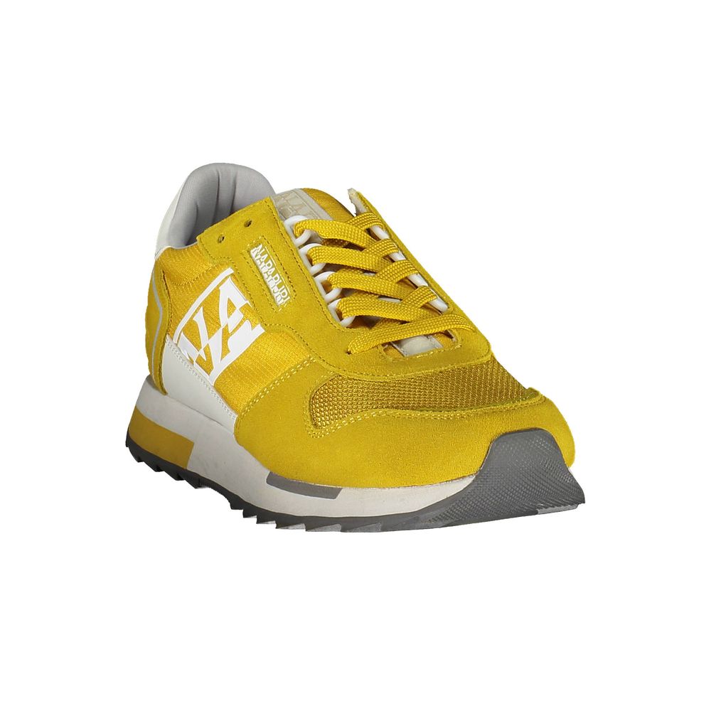 Napapijri Herren-Sneaker aus gelbem Leder