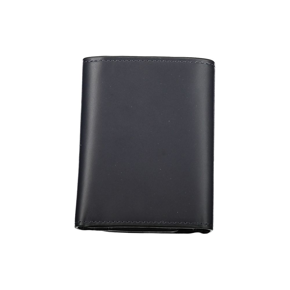 Tommy Hilfiger – Elegante blaue Lederbrieftasche für Herren