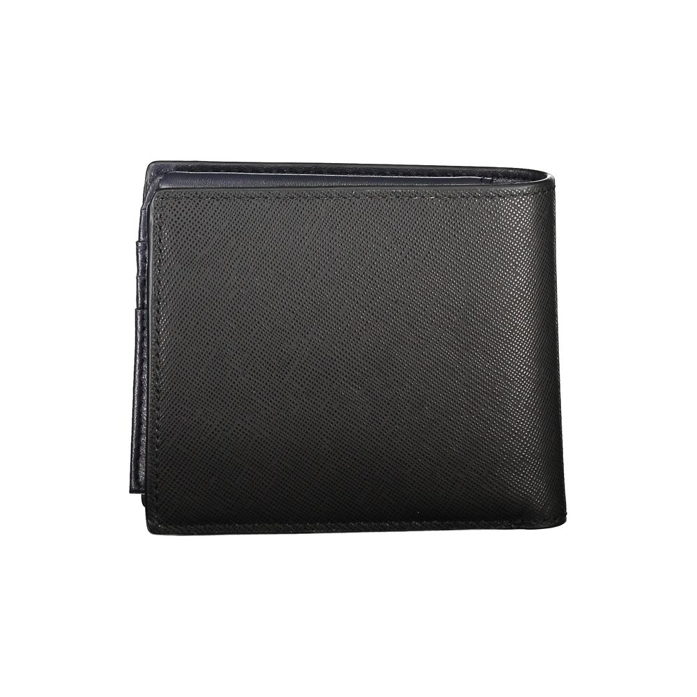 Tommy Hilfiger – Schwarze Lederbrieftasche