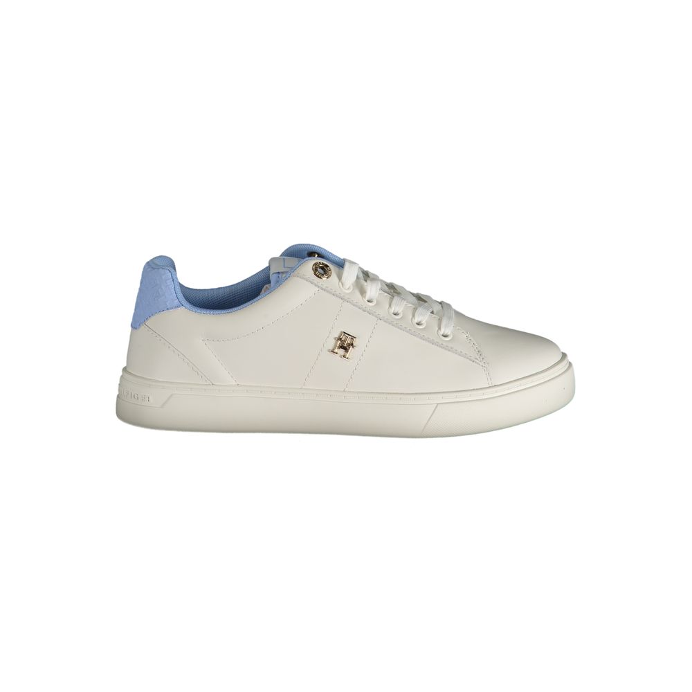 Tommy Hilfiger Hellblaue Leder-Sneaker für Damen