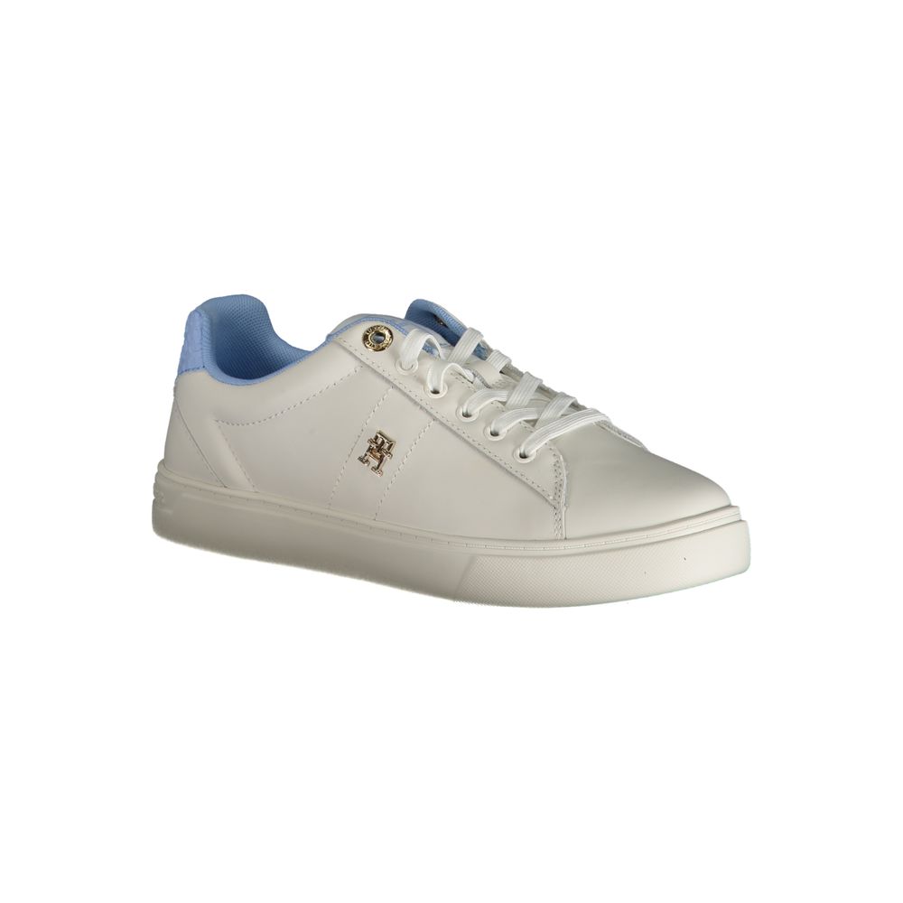 Tommy Hilfiger Hellblaue Leder-Sneaker für Damen