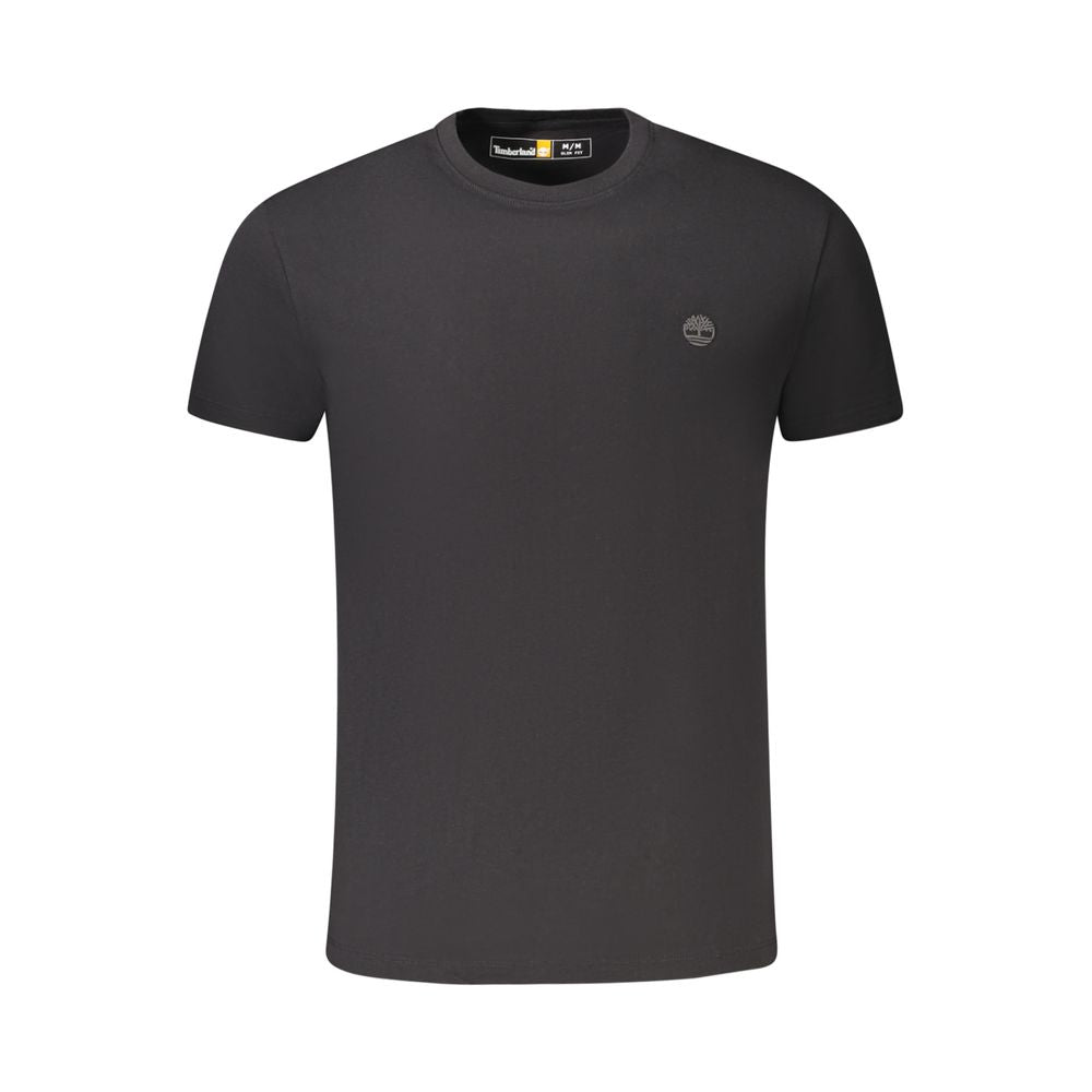 Schwarzes Baumwoll-T-Shirt von Timberland