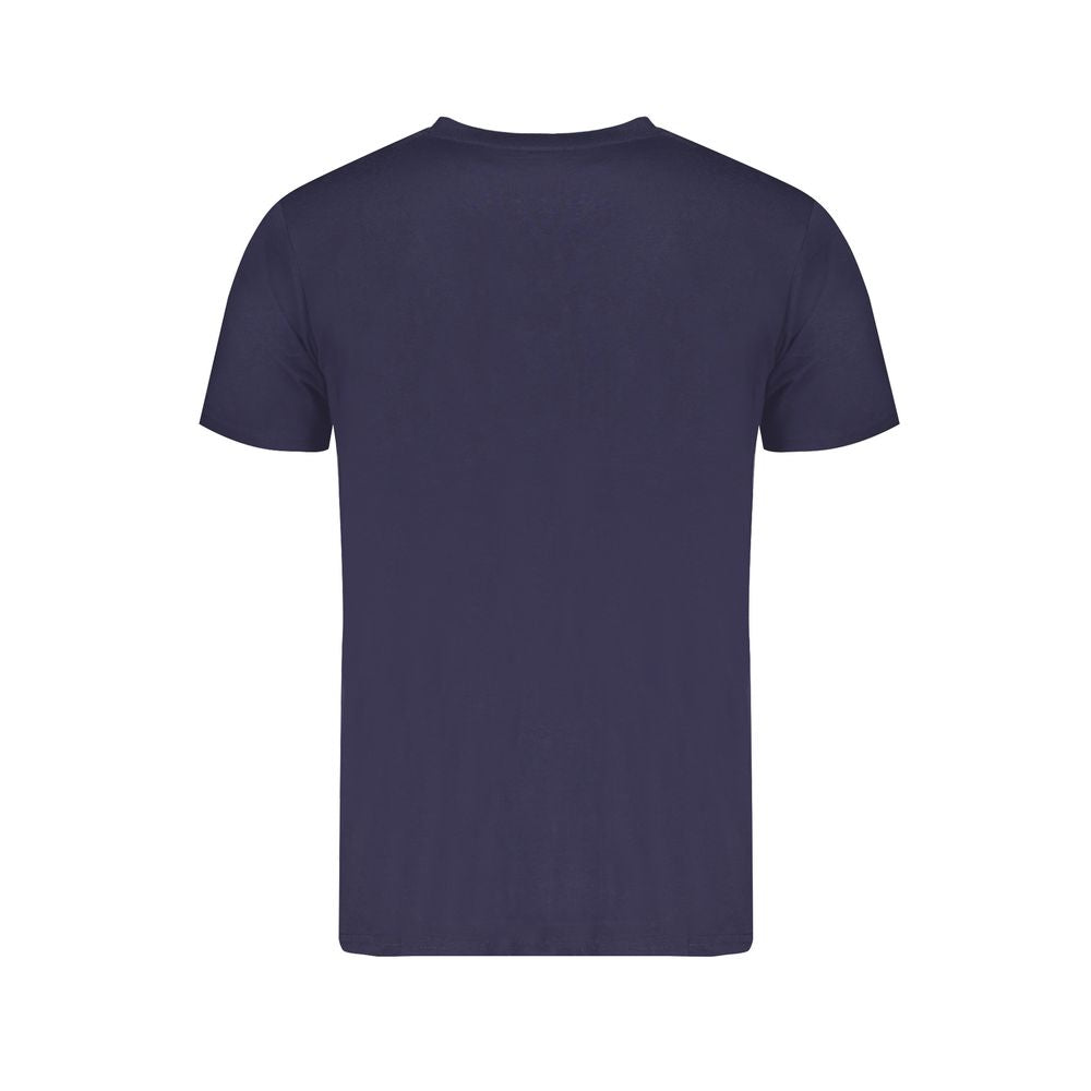 Norwegen 1963 Blaues Baumwoll-T-Shirt