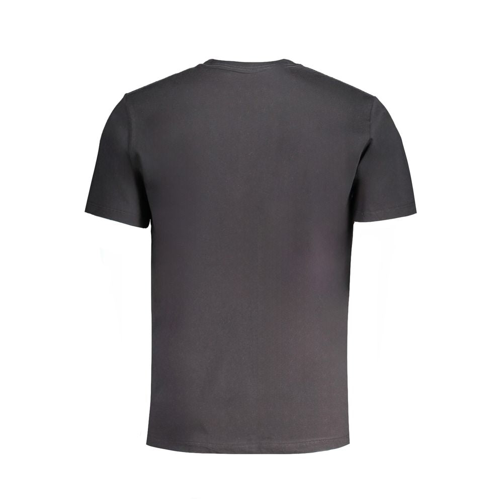 Tricou negru din bumbac Pepe Jeans