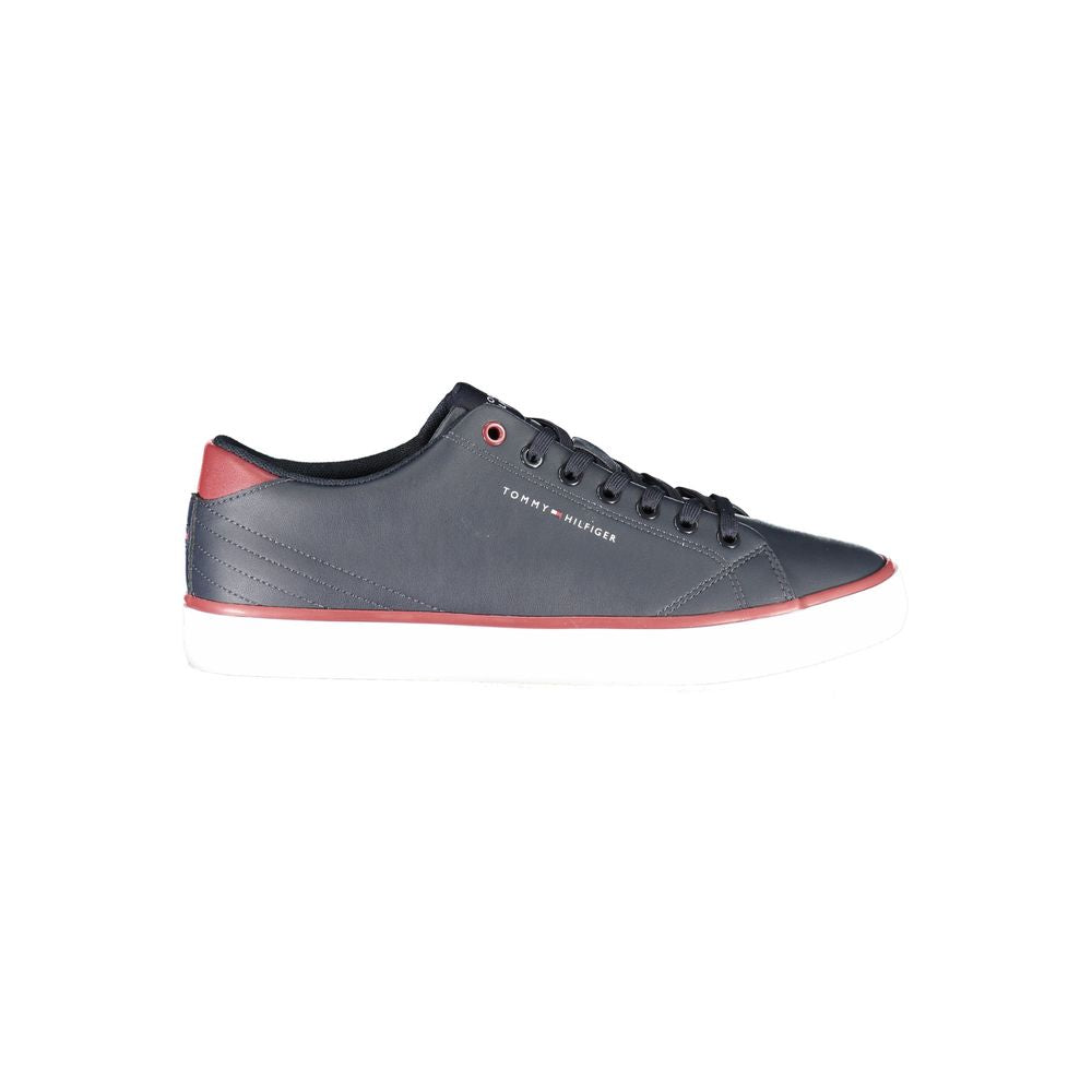 Tommy Hilfiger – Blauer Polyester-Sneaker