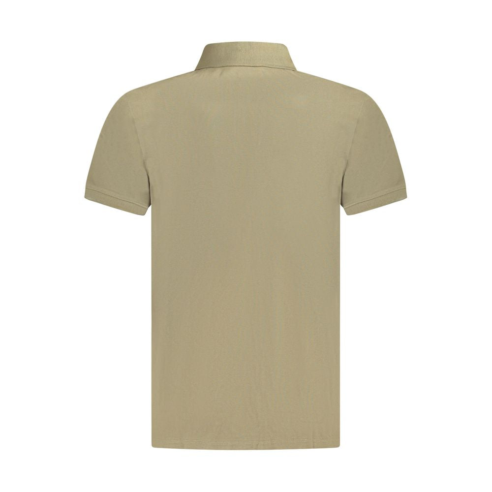 Timberland Herren Poloshirt aus brauner Baumwolle